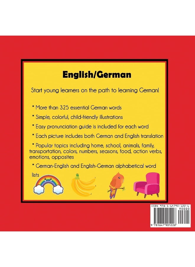 Dylanna Publishing, Inc. English German Picture Dictionary: First German Word Book with More than 325 Essential Words  - Image 2
