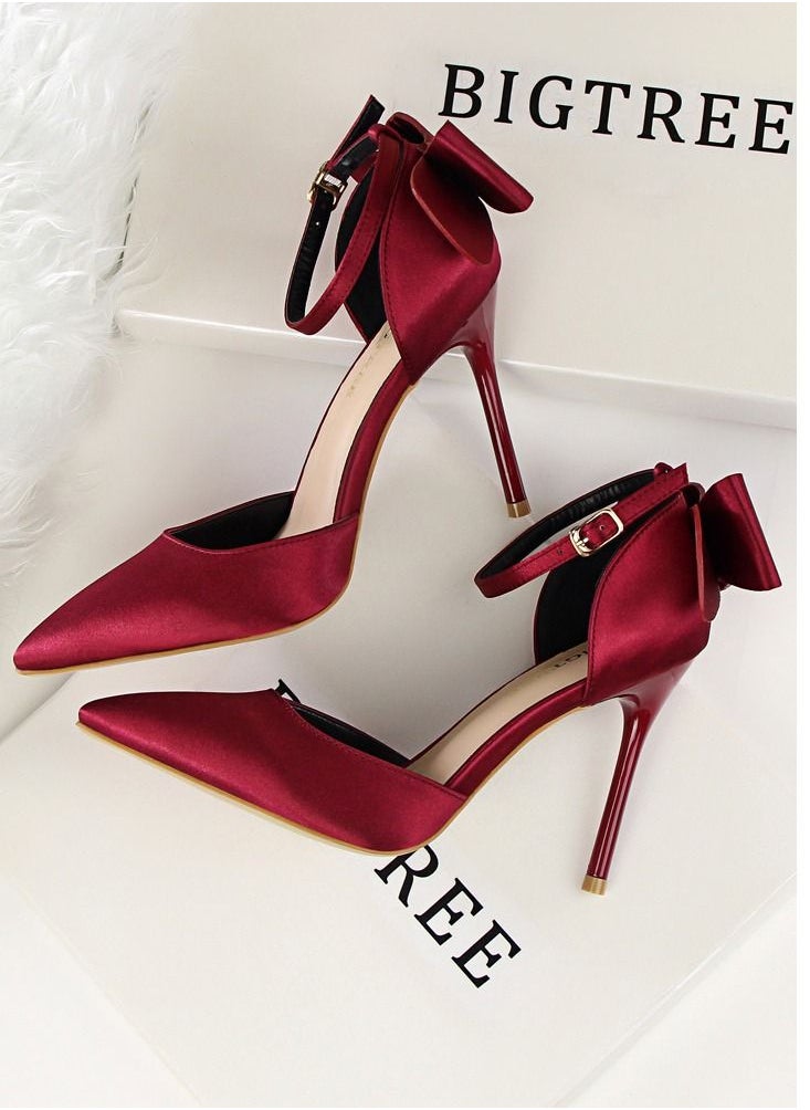 BIGTREE High-Heeled Stiletto Pointed Shoes Heel Height 10CM  - Image 2