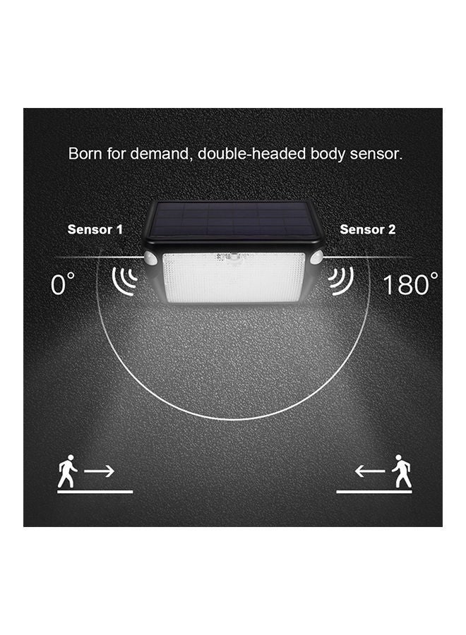 NIBEMINENT Remote Control Double-Headed Sensor Light Black - Image 2