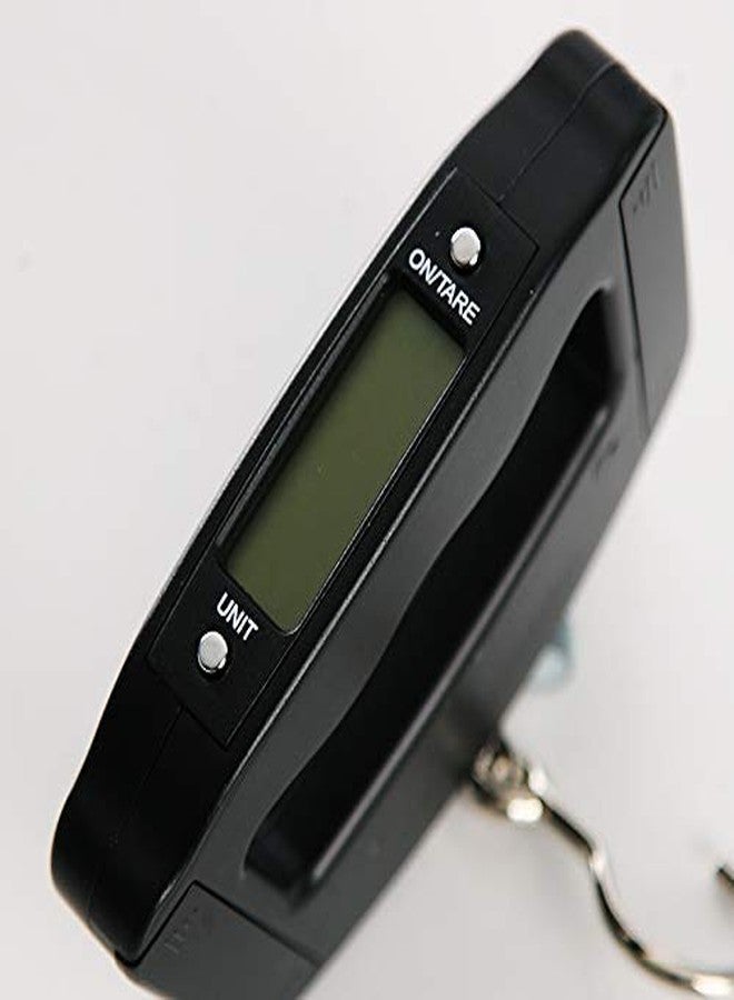POXEFLIP 50Kg 10g Electronic Digital Portable Hanging Weight Hook Travel Luggage Scale A09 Electronic Digital LCD Luggage Travel Weighing 50 KG Scale - Image 5