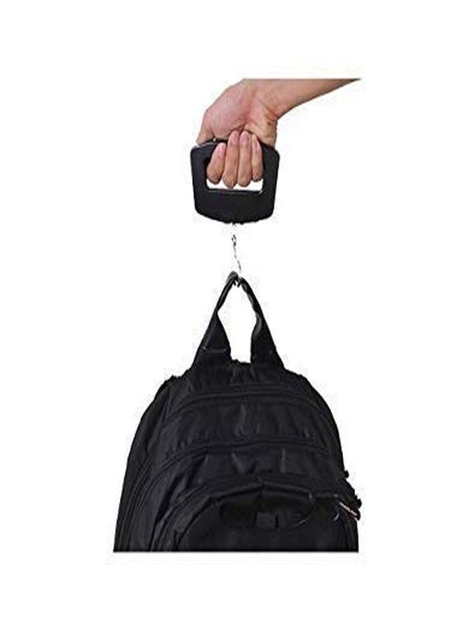 POXEFLIP 50Kg 10g Electronic Digital Portable Hanging Weight Hook Travel Luggage Scale A09 Electronic Digital LCD Luggage Travel Weighing 50 KG Scale - Image 4