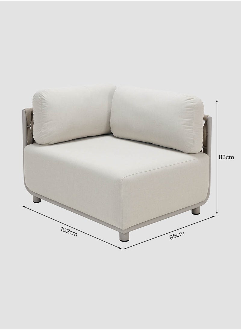 AL HUZAIFA FURNITURE Hug Outdoor Right Hand Single Sofa  - Image 5