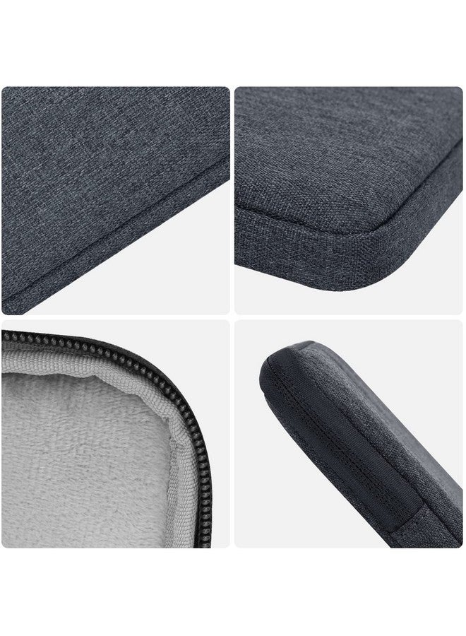 موكا حقيبة حمل MOCA 9 إلى 11 بوصة تناسب iPad air 5 10.9" 2022، iPad Pro 11 2021-2018، iPad 9/8/7th Gen 10.2، iPad Air 4 10.9/Air 3 10.5، Tab S8 11"/Tab A 10.1 (27x20cm) (رمادي فضائي) - Image 5