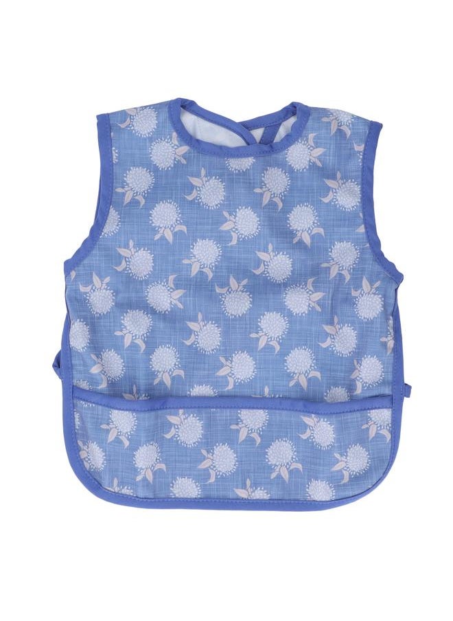 Thoraya Baby Bibs Waterproof Pocket Design Hook and Loop Closures Machine Washable 35x30cm Polyester Baby Bibs SMT079 EF549 M  - Image 1