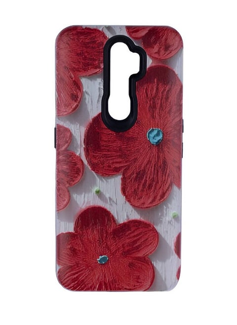 Oppo A5 2020 – Colorful Printed Cover With Black Frame