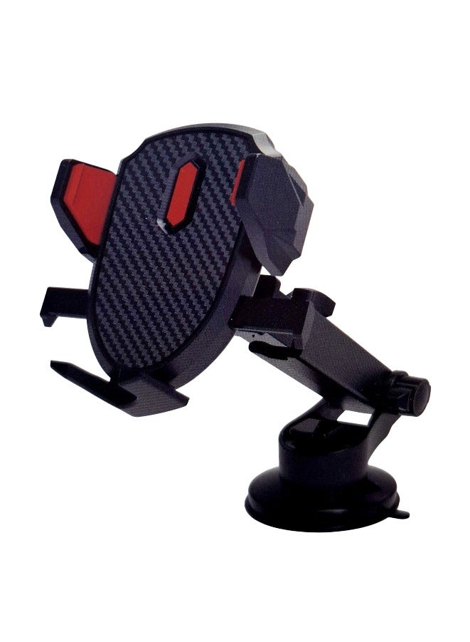 Suction Cup Car Holder  Adjustable 360 Degree Rotation Car Holder Stand Compatible With All Mobiles
