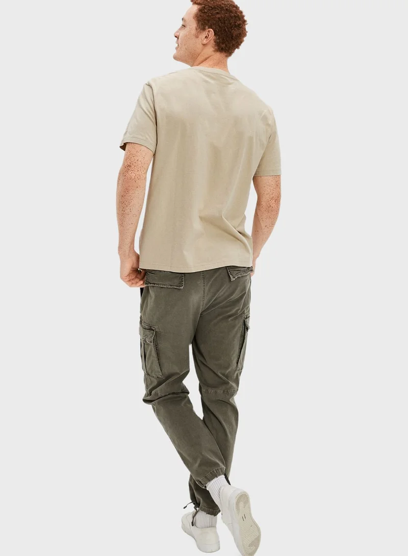 امريكان ايجل Graphic Crew Neck T-Shirt