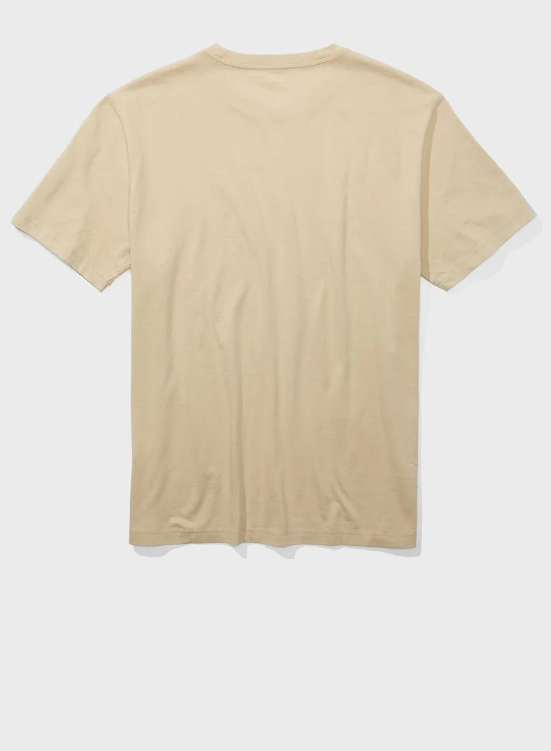 امريكان ايجل Graphic Crew Neck T-Shirt