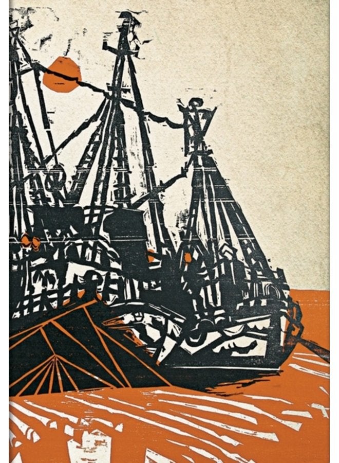 Mooring Alistair Bell Collection Midi Lined Hardcover Journal Elastic Band Closure - Hardback