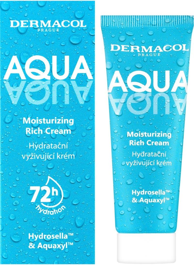 Dermacol Aqua Aqua Moisturizing Rich Cream 50ml - Image 2
