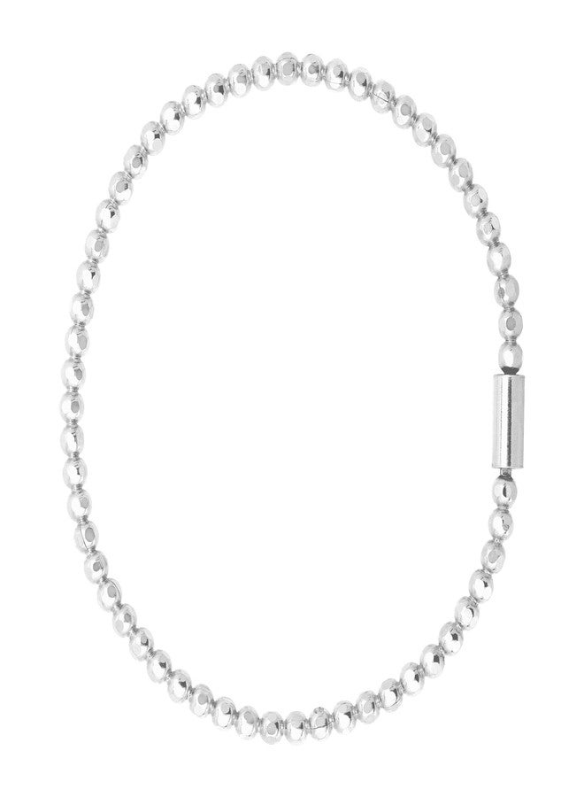 Silpada 'Charlotte' Sterling Silver Stretch Bracelet, 6.75" (3mm) - Image 2