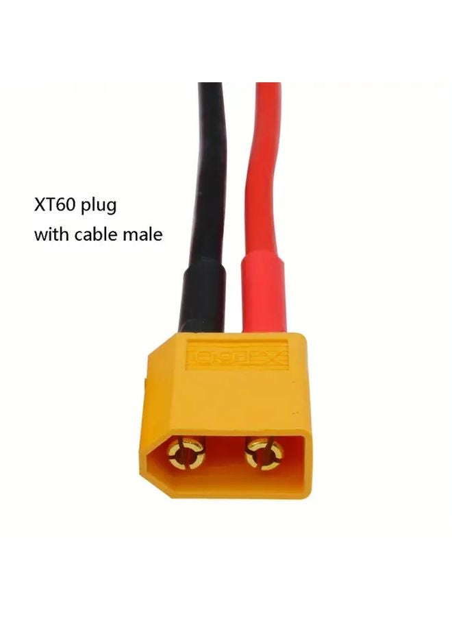 5 أزواج XT60 من الوصلات الرصاصية الذكور والإناث مع كابل سلك سيليكون 12AWG لبطارية RC - Image 3