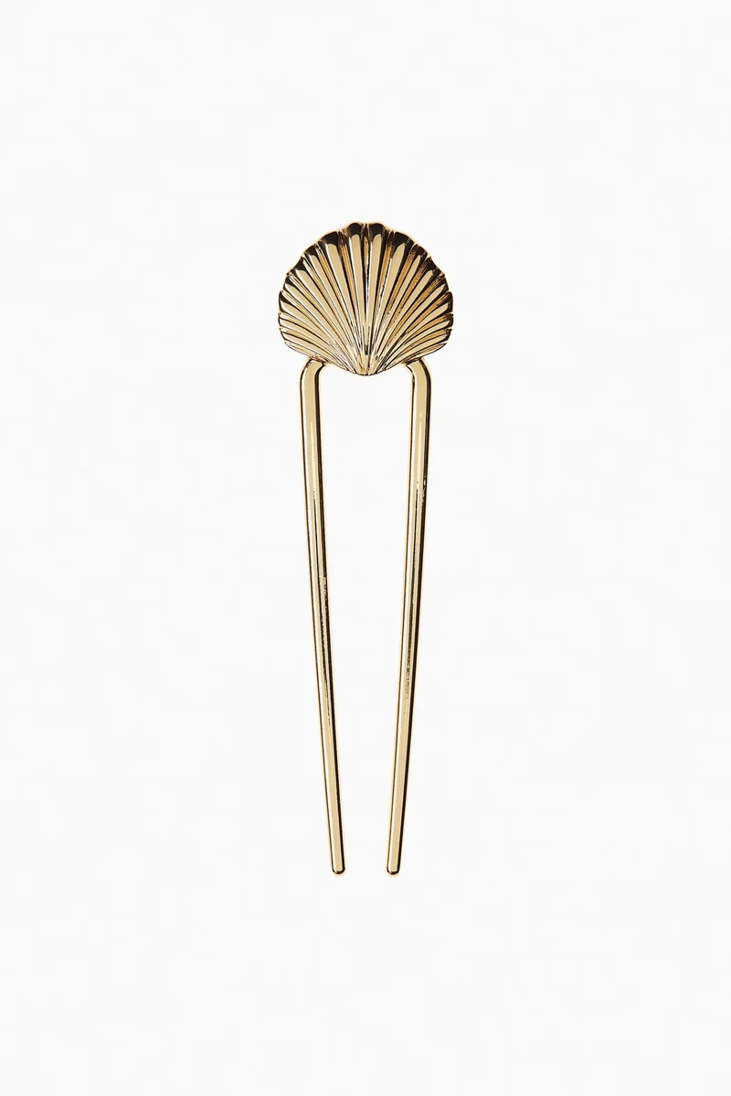Seashell hair pin