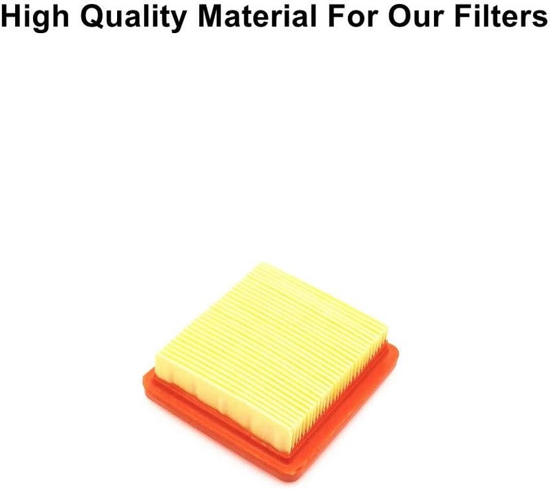 MOWFILL 5 Pack 4180 141 0300 Air Filter Replace for Stihl 4180-141-0300 41801410300 Compatible With STHIL KM91R KM131 FS89 FS91 FS111 FS131 FS311 FC96 String Trimmer Brushcutter Air Cleaner Element - Image 2