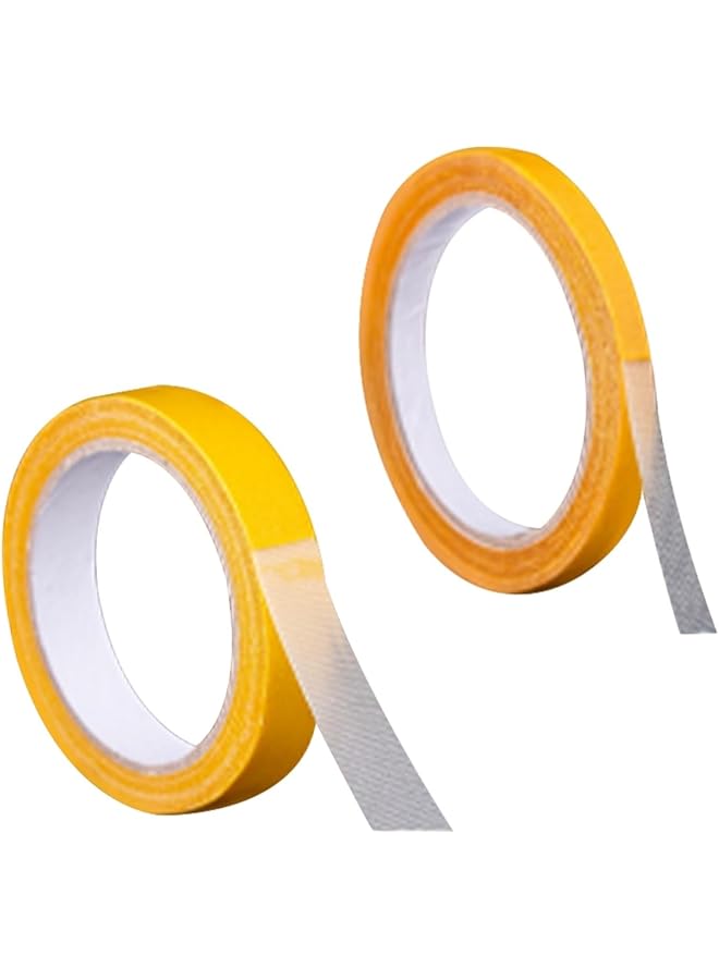 erorex 2 Packs Double Sided Carpet Tape Fabric Cloth Tape No Glue Slag High Tack Versatile Clear Double Sided Tape Heavy Duty Sticking Tape For Fixing Carpets Arts And Crafts Woodworking  - Image 1