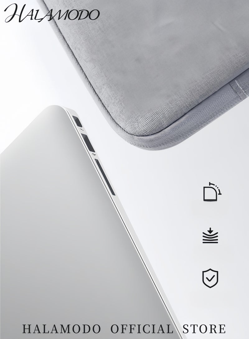 HALAMODO Laptop Sleeve Bag Fits Laptops up to 14Inch Cover Pouch Case Padded Laptop Inner Bag for Microsoft Surface Pro 9 & HP Stream 14 & iPad Pro & Samsung Chromebook & Macbook - Image 4