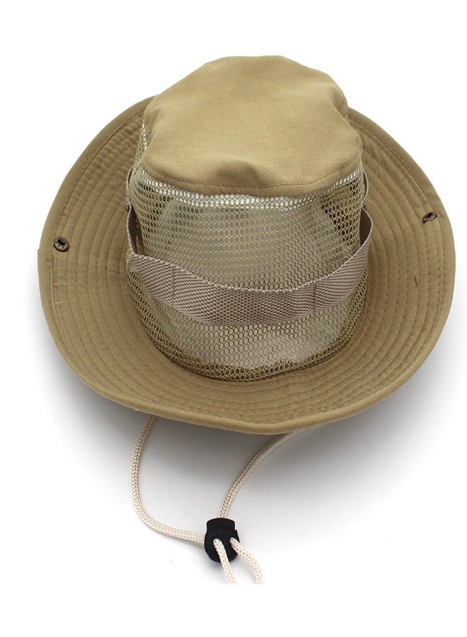 Loquat tOutdoor Camping Camo Sunscreen Hat - Image 3
