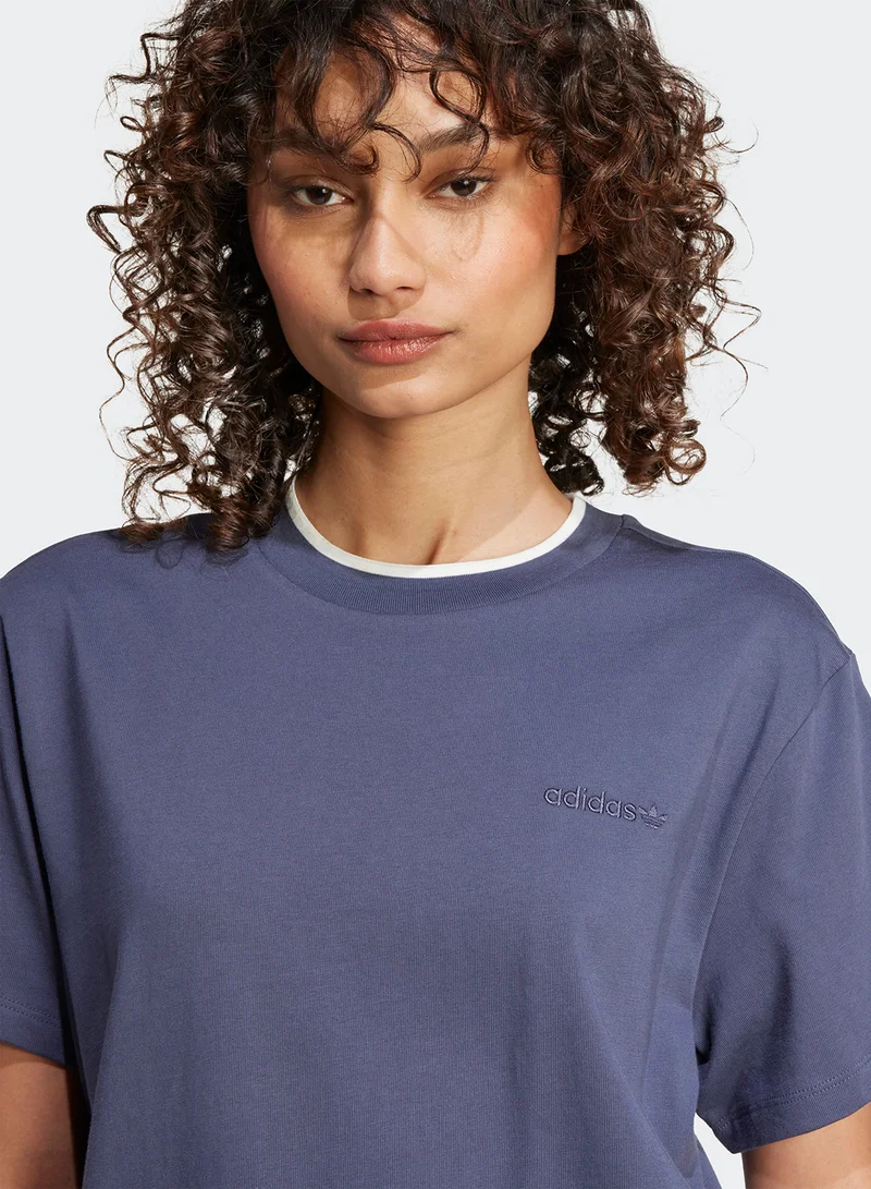 adidas Originals Graphic Adidas Sports Loose 3 Stripes T-Shirt