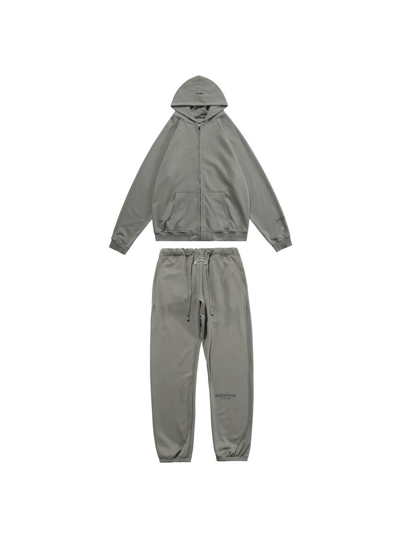 Generic - FOG Essentials Hoodie and Pants Set Charcoal Gray - Image 1