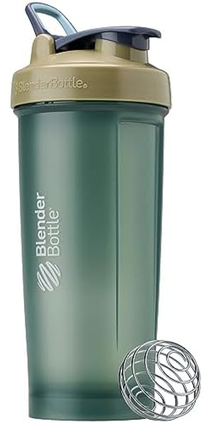 BlenderBottle Classic V2 Shaker Bottle 28oz - Protein Shaker for Shakes & Pre-Workout, BPA-Free, Dishwasher Safe, Tan - Image 3
