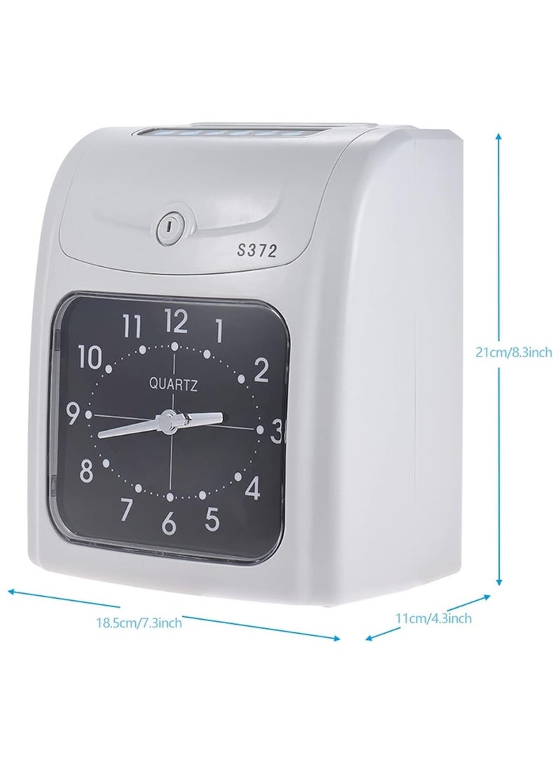 Generic Generic ASYCAN Electronic Employee Starter Time Clock Small Business Punch Pak, Recorder Attendance Time Card Machine for Office Factory Warehouse  - Image 2