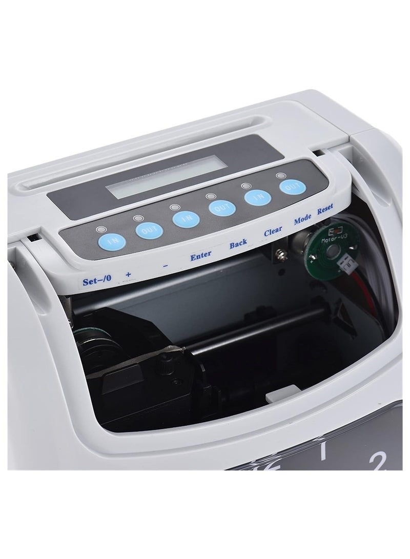 Generic Generic ASYCAN Electronic Employee Starter Time Clock Small Business Punch Pak, Recorder Attendance Time Card Machine for Office Factory Warehouse  - Image 4