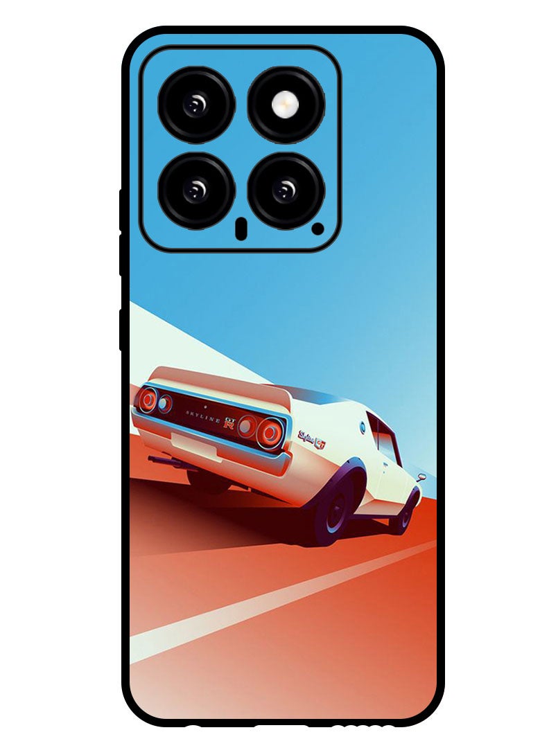 Theodor Protective Case Anti Scratch Shock Proof Bumper Cover For Xiaomi 14 Nissan Skyline - Image 1