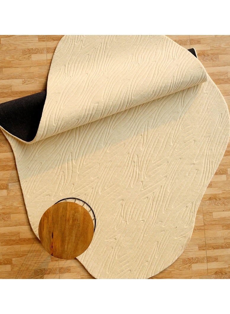 Ramsha Handmade shaped rug bedroom living room area rug HTW-88 - Image 3