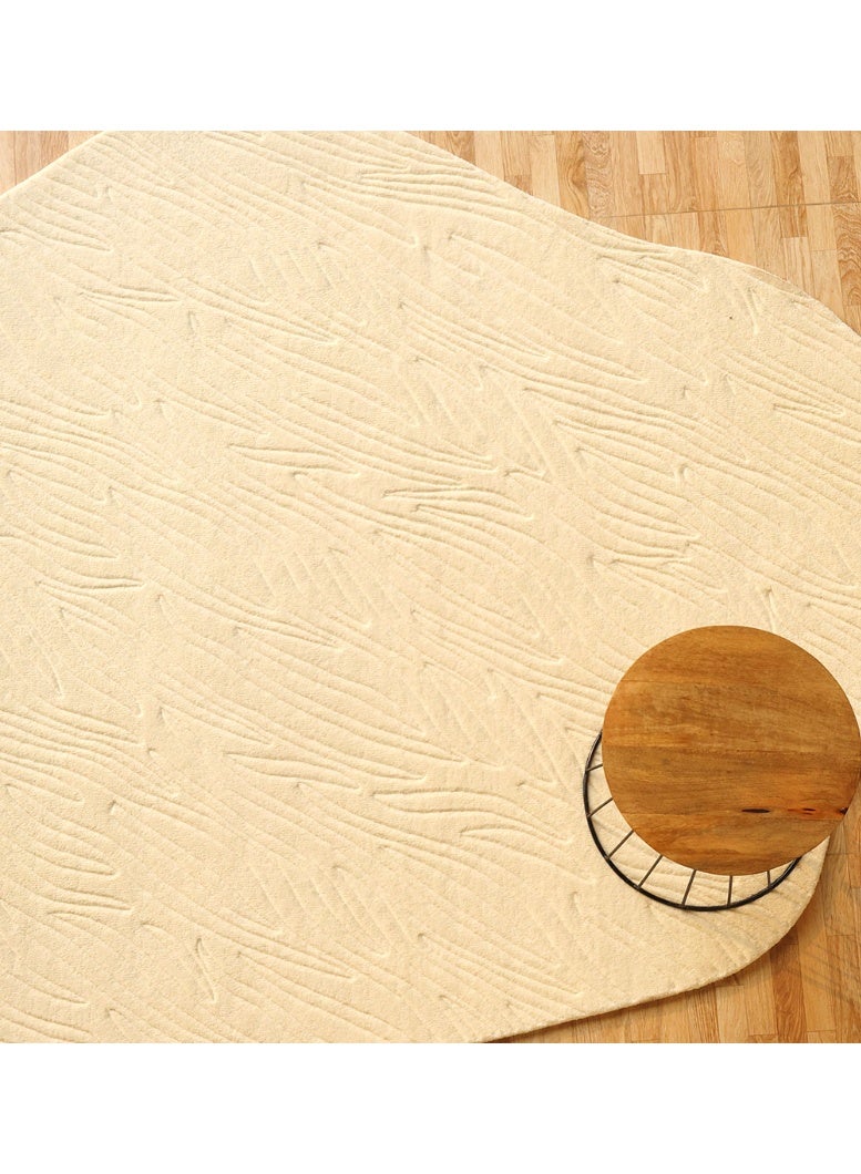 Ramsha Handmade shaped rug bedroom living room area rug HTW-88 - Image 4