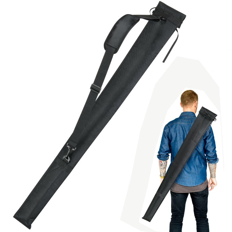 Cosmos 50 Lightsaber Carrying Bag Heavy Duty Sheath with Shoulder Strap Compatible with Savis Windu Dueling Lightsabers - Image 2