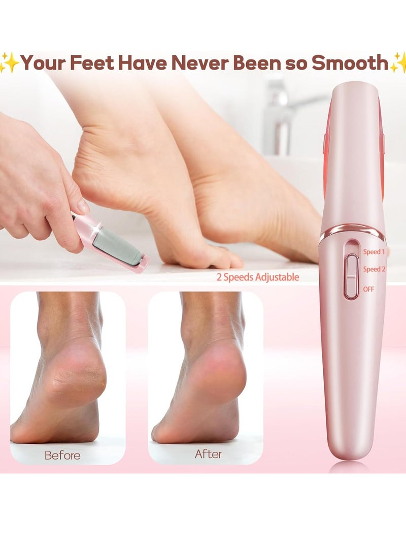 Generic Electric Foot Callus Removal, Rechargeable Pedicure Tool, Smooth Pedicure Stick, Electronic Foot File, Foot Care Ideal Gift for Removing Dry Hard Dead Skin  - Image 2