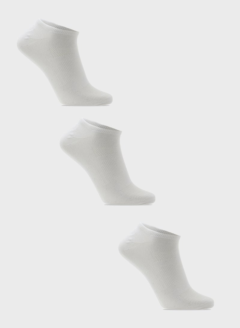 SKECHERS 3 Pack No Show Socks  - Image 1