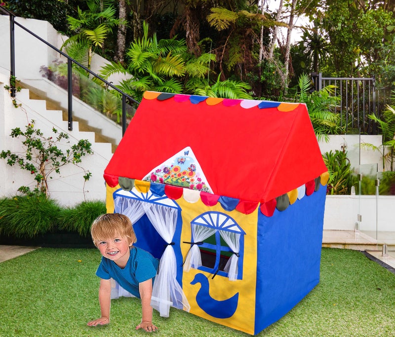 Homecute Hut Type Play Tent House for Kids Toys for 2-12 Years Old Boys & Girls, Small Size Play Tent House for Boys and Girls (Small Size Multicolour) - Image 3