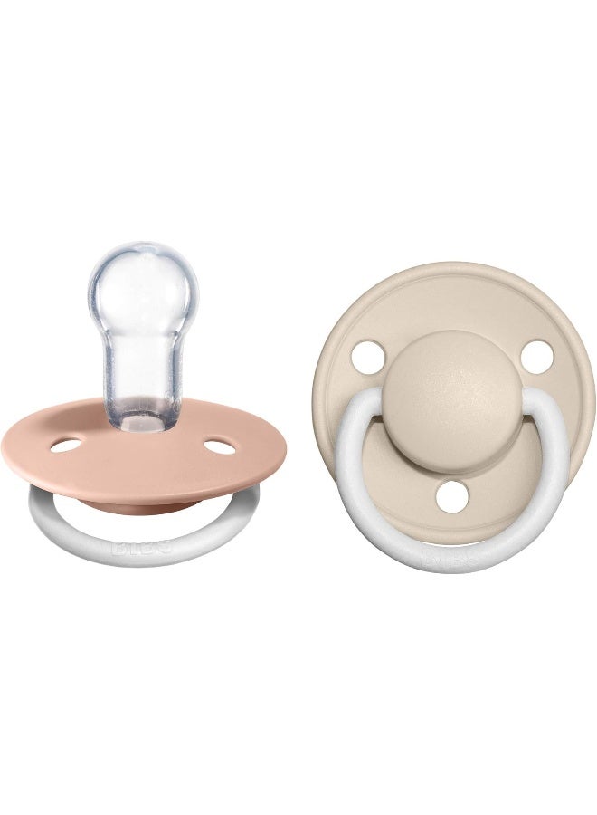 Bibs De Lux, Blush Night / Vanilla Night, 0-36 Months (Pack of 2) - Image 1