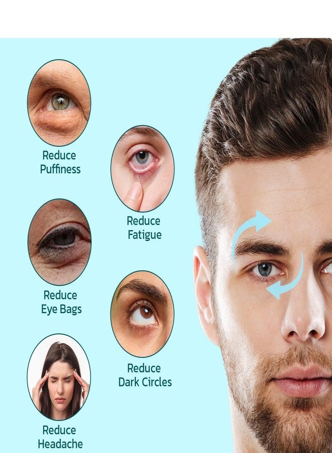 KRUPAVI Cooling Gel Eye Mask, 1 Pack Gel Cold Pack for Puffy Eyes, Eye Mask for Dark Circles, Dry Eyes, Cold & Warm Sleep Compress for Post Surgery, Puffiness, Allergies (Multi-Color) - Image 5