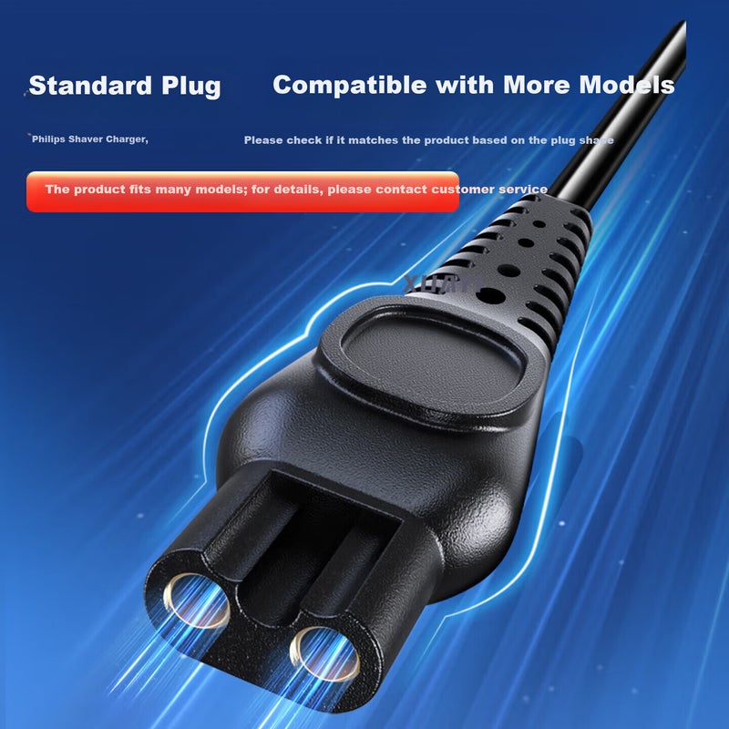 JD Jing Zao Jinling Shengbao Charger Cable for Philips Shaver HQ8505 Series 5000/5080/6070/7000/9000 Electric Razor Power Cord 15V - Image 4