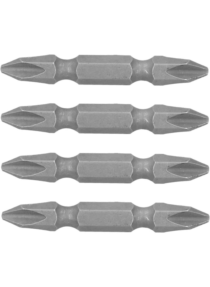 GGOOT Dual- Head Screwdriver Bit  Dual-Head Cross Screwdriver Bit, 10Pcs S1/4 Magnetic Electric Hand Tools, 50mm Hardware  - Image 3