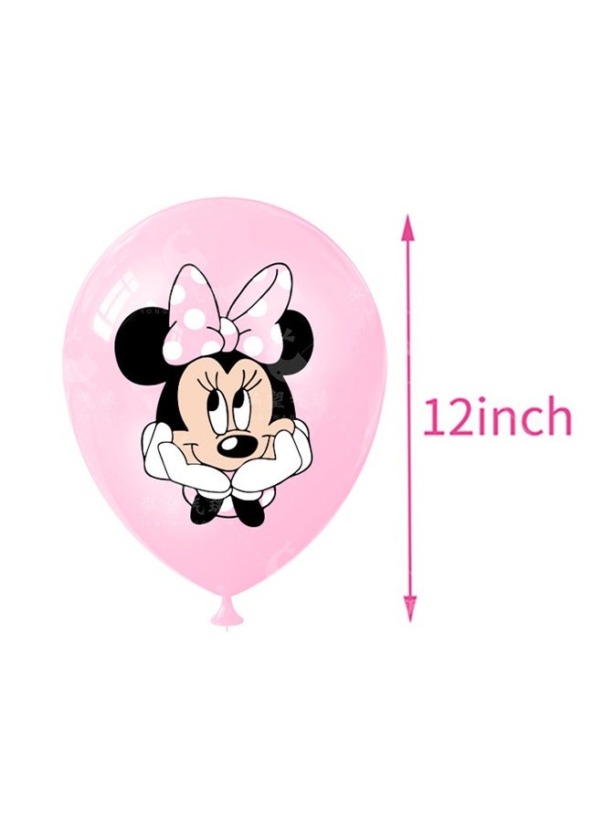 18-piece Minnie Balloon Combo Party Decoration Set - Image 2