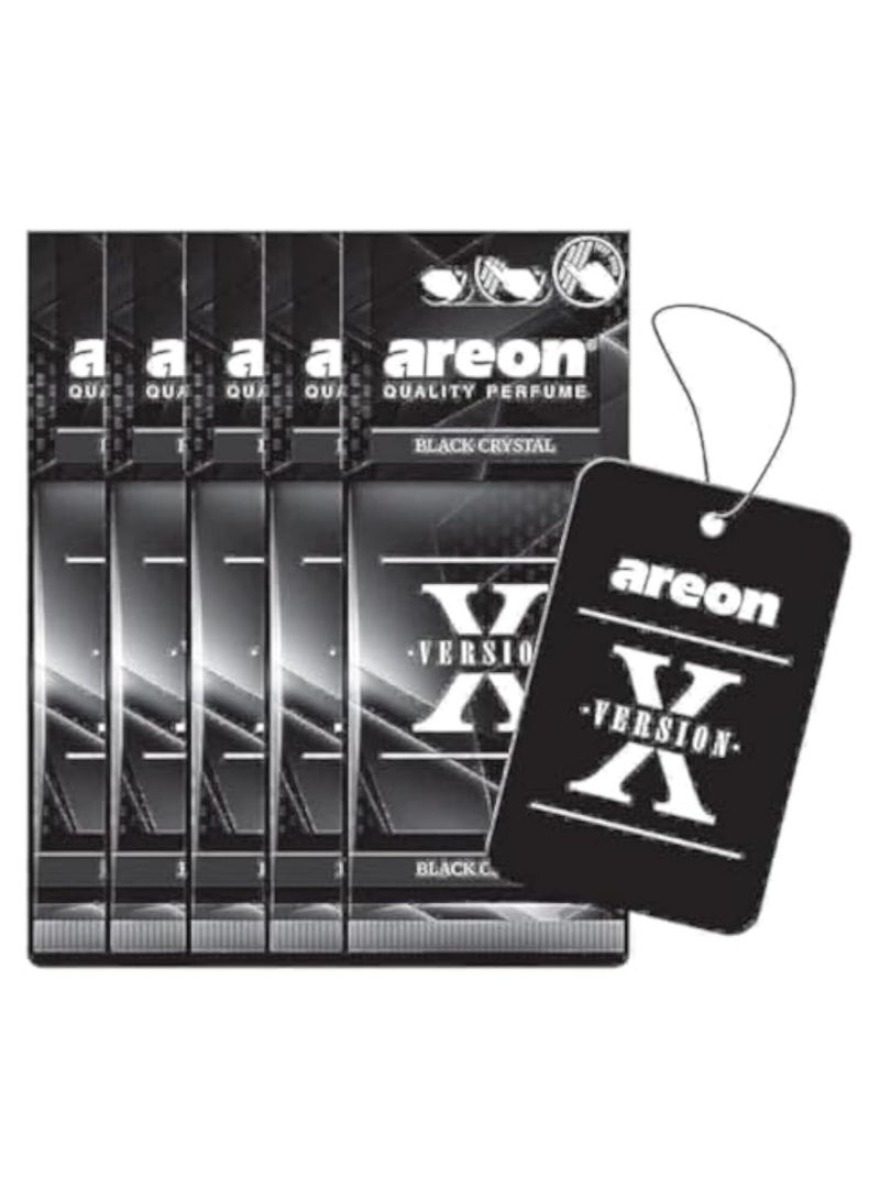 معطر جو الإصدار X بنكهة الكريستال الأسود، عبوة من 5 قطع