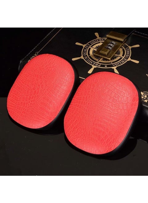 For Apple AirPods Max Bluetooth Headphone Case PU Skin Protective Case Crocodile Pattern Headphone Case-Color:Red-Applicable Model:For Apple AirPods Max Crocodile Pattern [OPP Bag]]