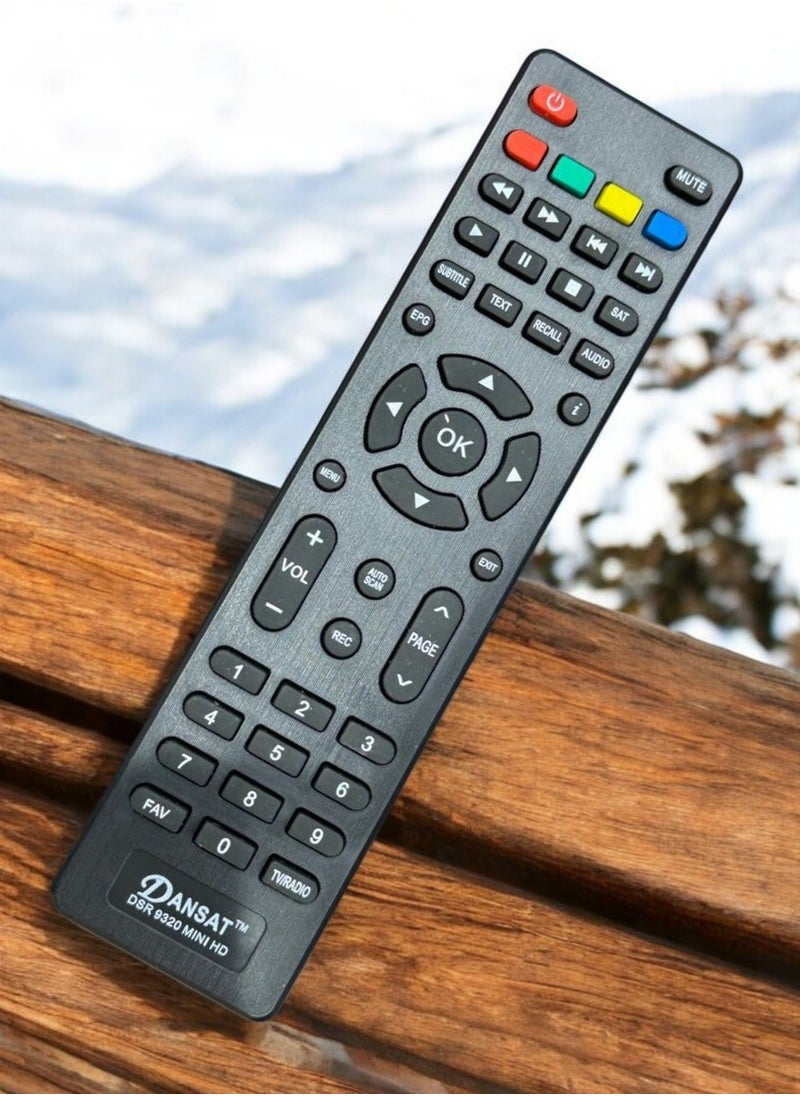 Dansat - DSR 9320 Mini HD Universal Remote Control - Ergonomic Design with Full Feature Accessibility - Image 1