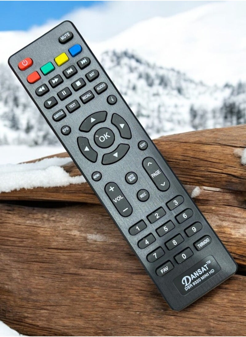 Dansat - DSR 9320 Mini HD Universal Remote Control - Ergonomic Design with Full Feature Accessibility - Image 1