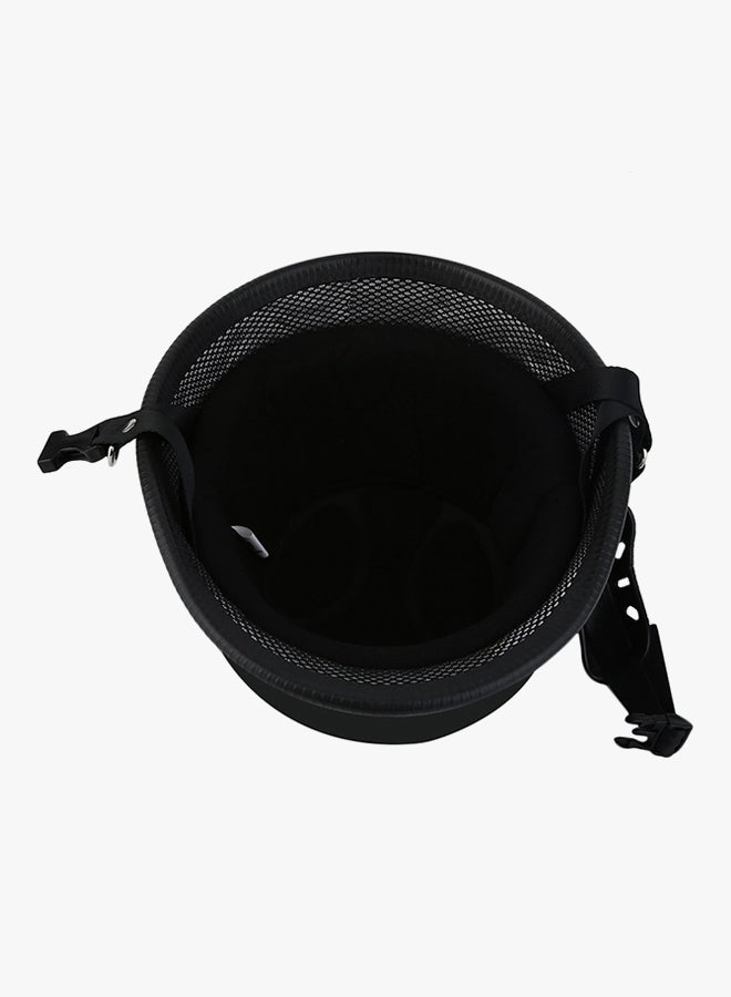 German Style Vintage Half Face Motorcycle Helmet - Image 2