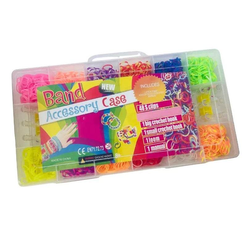 Generic Loom Band Accessory Case- Multicolor