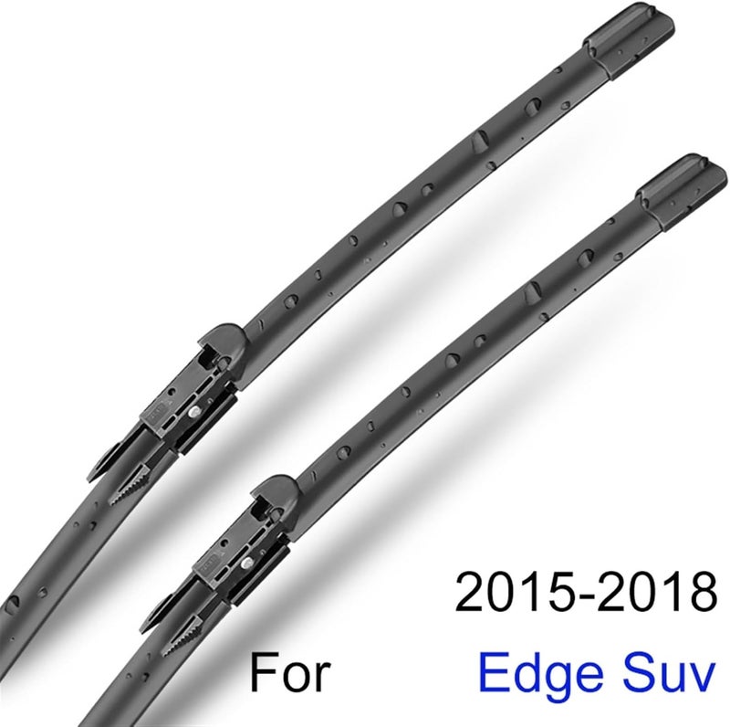 Yurefax Front and Rear Windshield Wiper Blades for Ford Edge SUV - Image 2