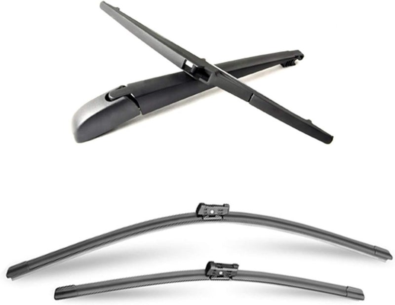 Yurefax Front and Rear Windshield Wiper Blades for Ford Edge SUV - Image 1