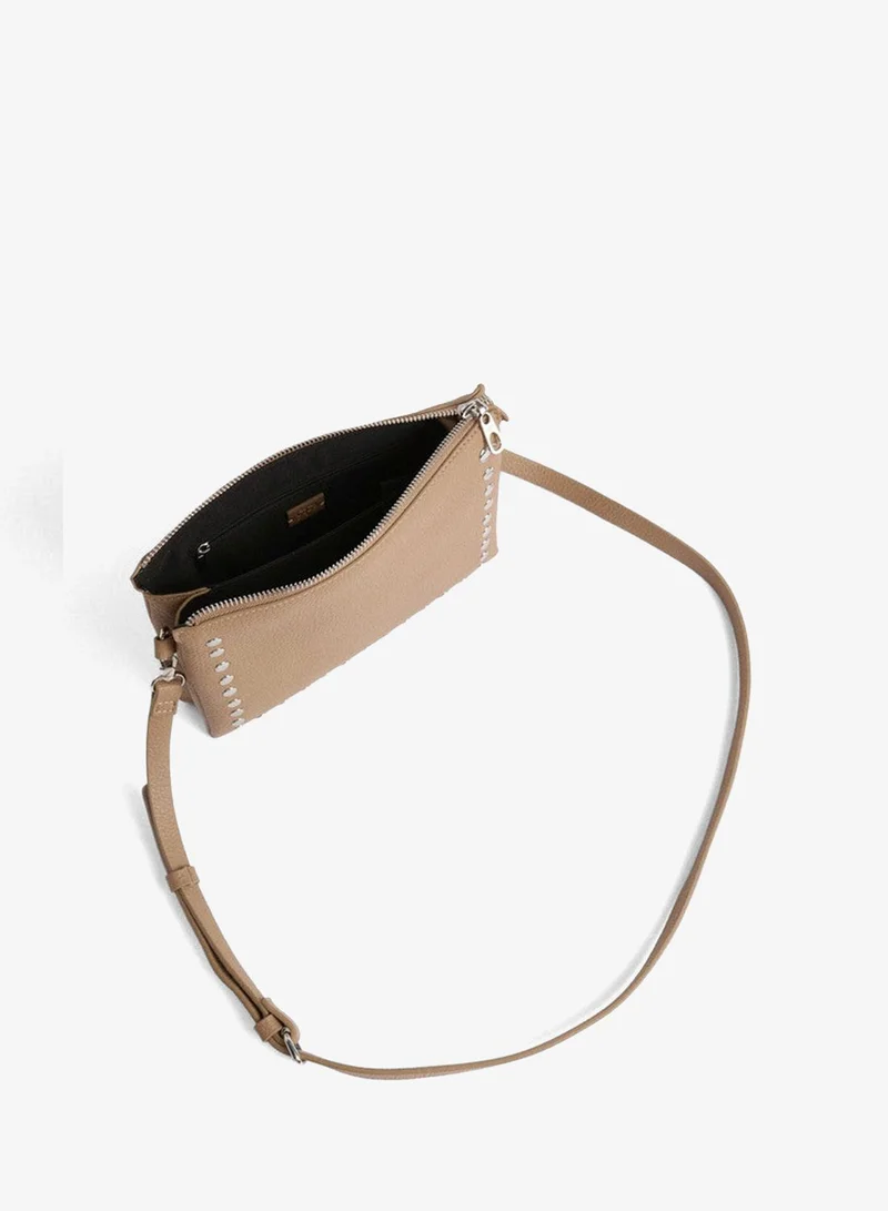Parfois  Double Crossbody Bag With Studs for Women | Best Price UAE