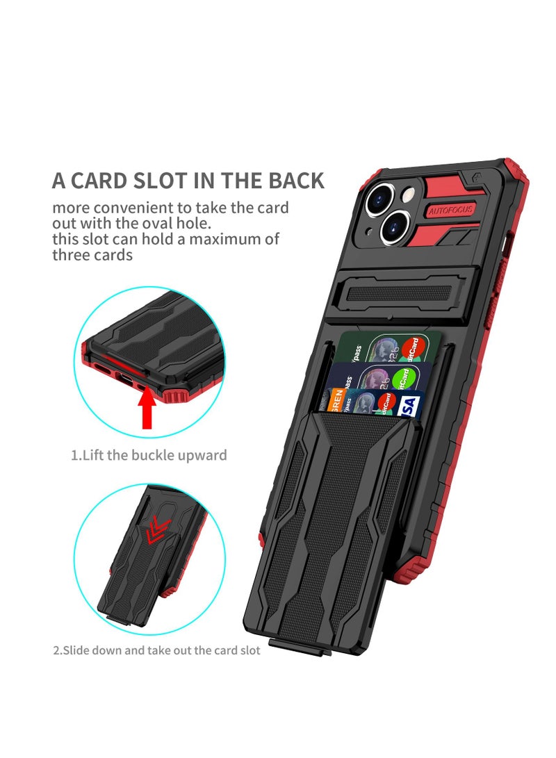 Back Cover Phone Protect Case For iphone 14 Plus Red