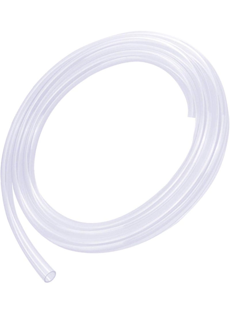 Silicone Tube 1/4"(6mm) ID x 3/8"(10mm) OD Clear Flexible Silicone Rubber Tubing Water Air Hose Pipe Transparent (3.3ft / 1m；6 x 10mm) - Image 1