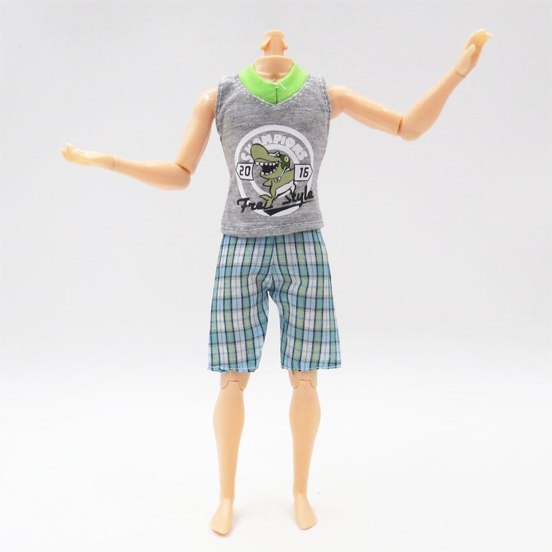30cm Ken men doll clothes Ken clothes suit fashion men's casual sports a variety of optional 11 inch  - Image 1